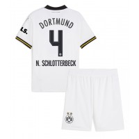 Borussia Dortmund Nico Schlotterbeck #4 Tredje trøje Børn 2024-25 Kortærmet (+ Korte bukser)